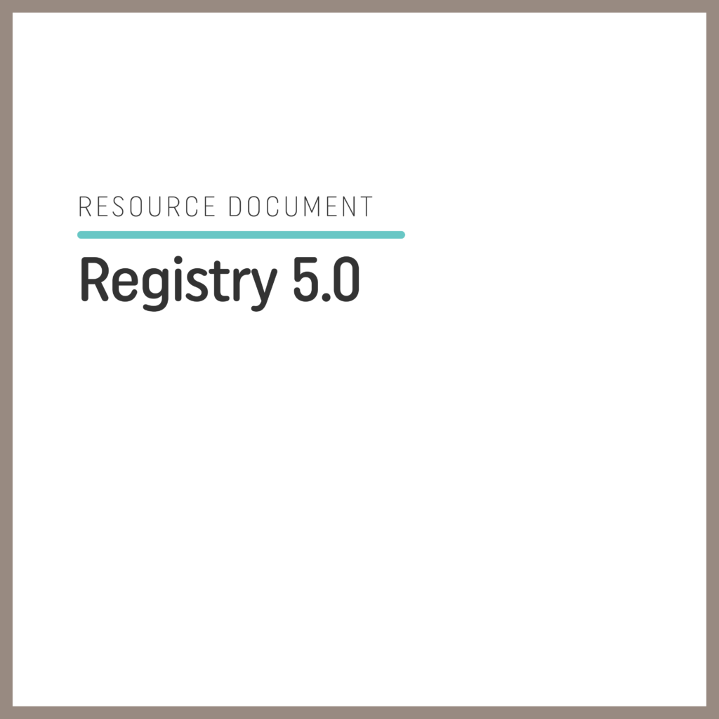 Registry 5.0